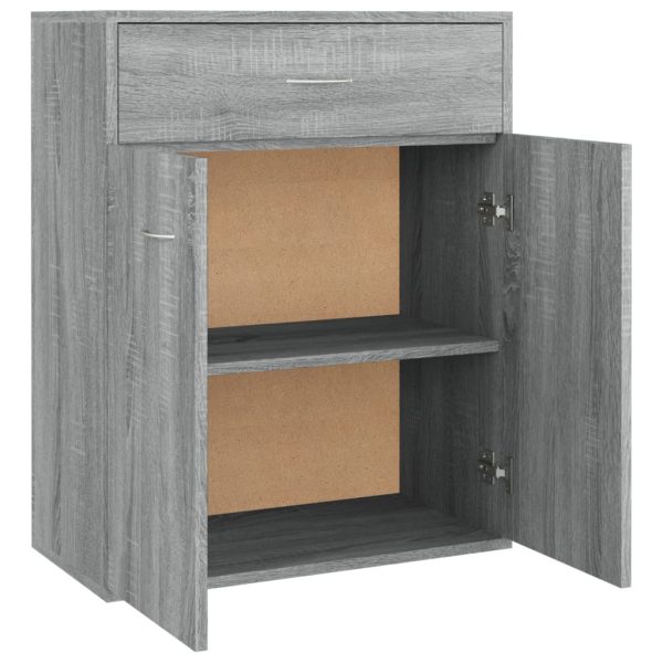 Komoda boja hrasta sonome 60 x 30 x 75 cm od konstruiranog drva - Slika 6