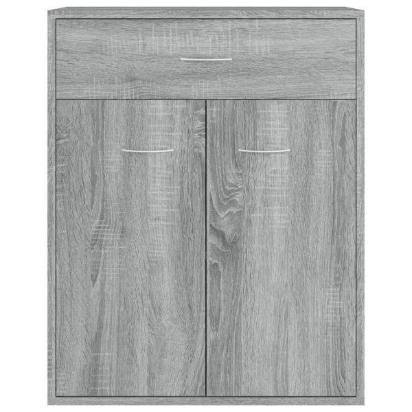 Komoda boja hrasta sonome 60 x 30 x 75 cm od konstruiranog drva - Slika 7