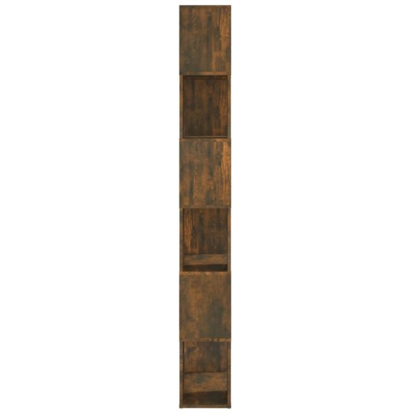 Ormarić za knjige / pregrada boja dimljenog hrasta 60x24x186 cm - Slika 6