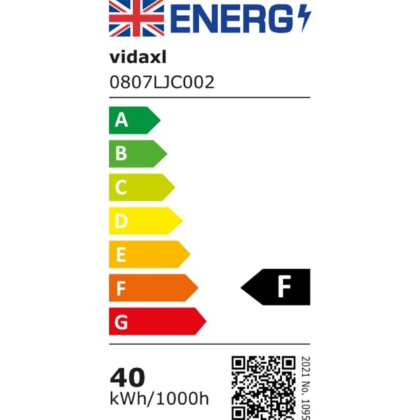 Stropna svjetiljka s 3 LED žarulje G9 120 W - Slika 9