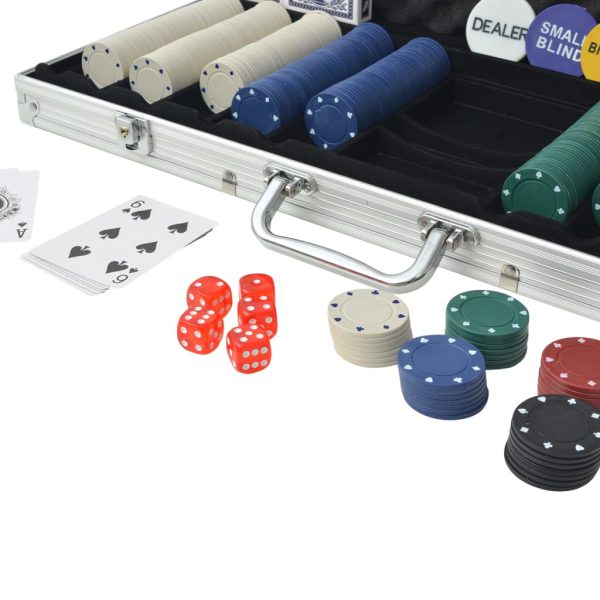 Set za Poker s 500 Žetona Aluminijum - Slika 3