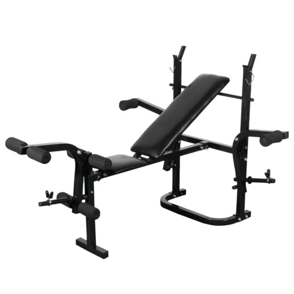 Klupa za dizanje utega sa stalkom i setom utega 60,5 kg - Slika 2