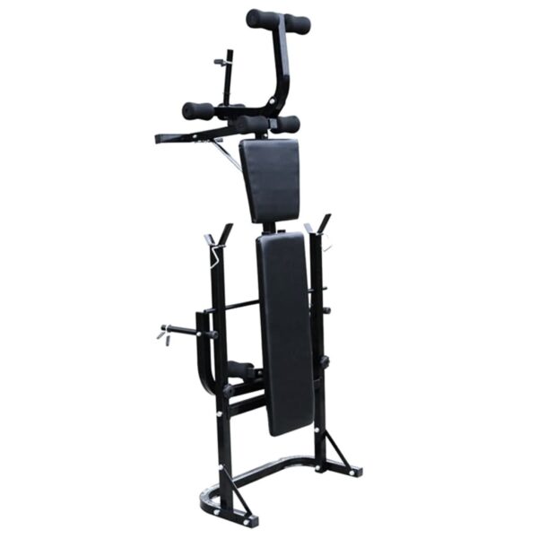 Klupa za dizanje utega sa stalkom i setom utega 60,5 kg - Slika 3