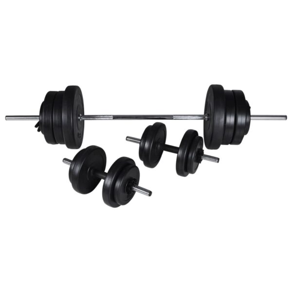 Klupa za dizanje utega sa stalkom i setom utega 60,5 kg - Slika 6