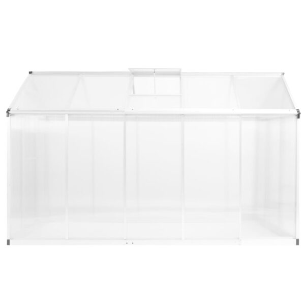 Staklenik od aluminija 302 x 190 x 195 cm 11,19 m³ - Slika 3