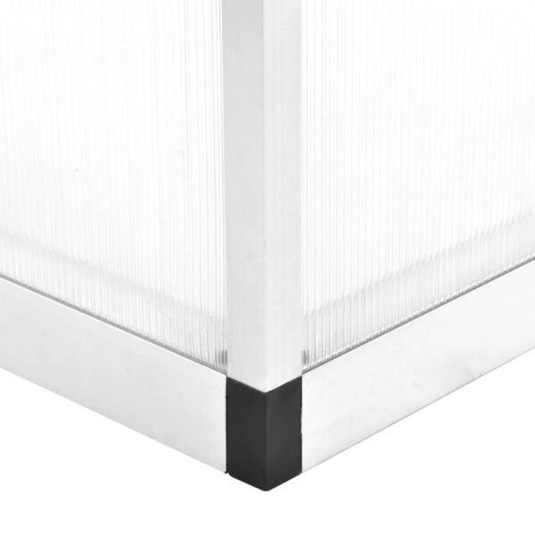 Staklenik od aluminija 302 x 190 x 195 cm 11,19 m³ - Slika 6