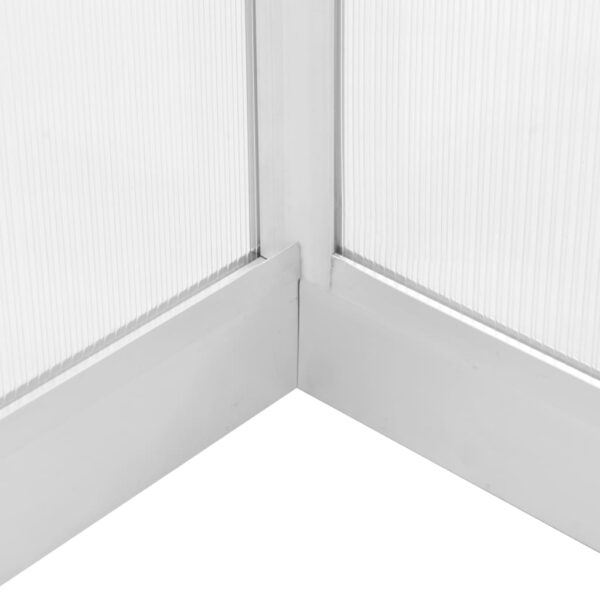Staklenik od aluminija 302 x 190 x 195 cm 11,19 m³ - Slika 9