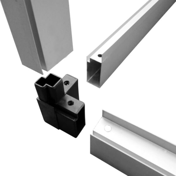 Staklenik od aluminija 302 x 190 x 195 cm 11,19 m³ - Slika 10