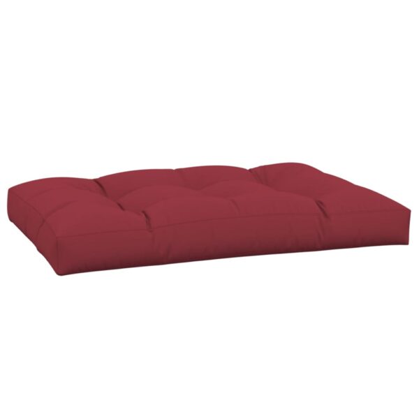 Jastuk za palete boja vina 120 x 80 x 12 cm od tkanine - Slika 4