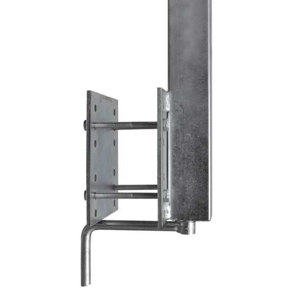2-dijelni set držača za prikolicu za brod s duplim kotačima 59 - 84 cm - Slika 2