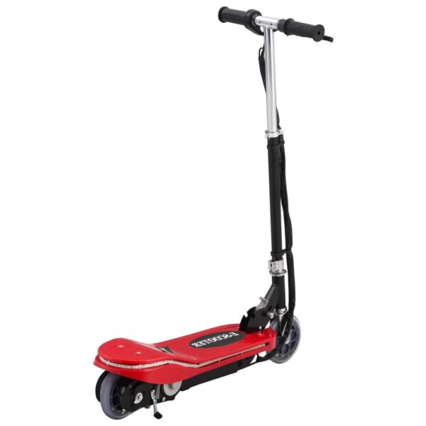 Električni romobil s LED svjetlima 120 W crveni - Slika 4