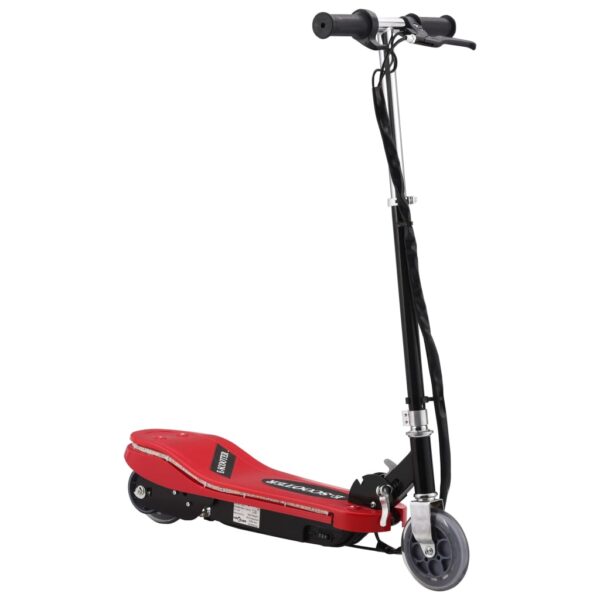 Električni romobil s LED svjetlima 120 W crveni - Slika 5