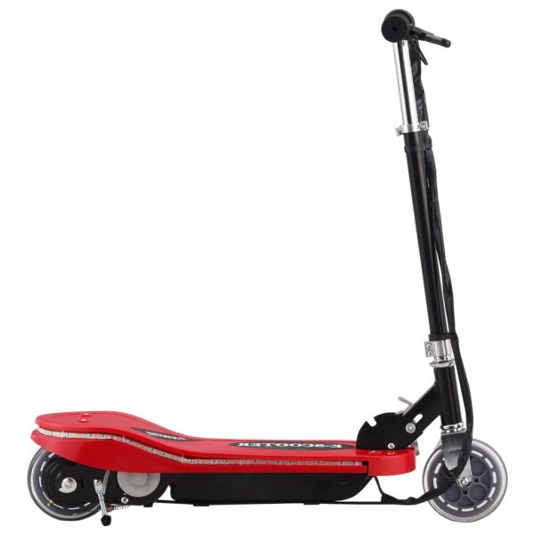 Električni romobil s LED svjetlima 120 W crveni - Slika 6