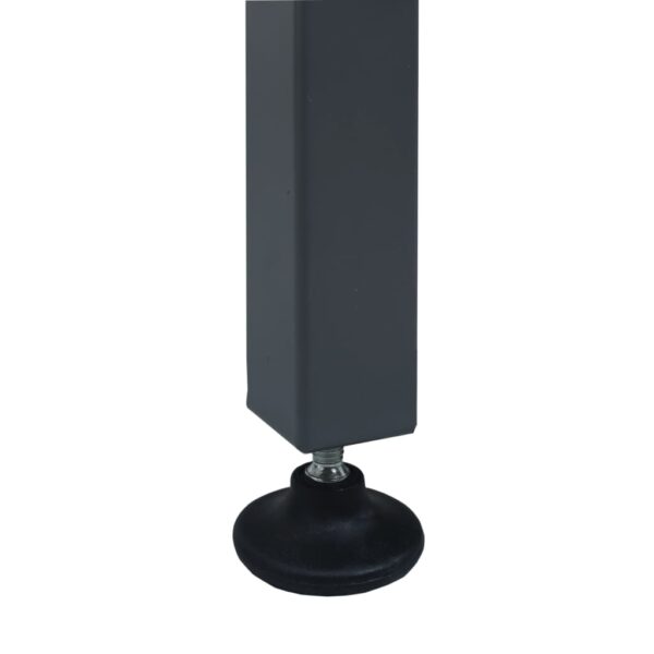 Radni stol crni 120 x 60 x 85 cm čelični - Slika 8
