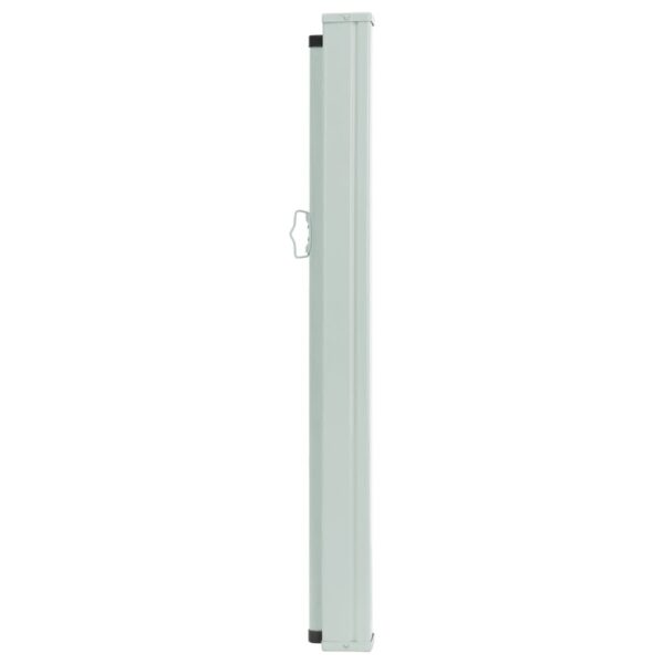 Uvlačiva bočna tenda za terasu 100 x 500 cm siva - Slika 3