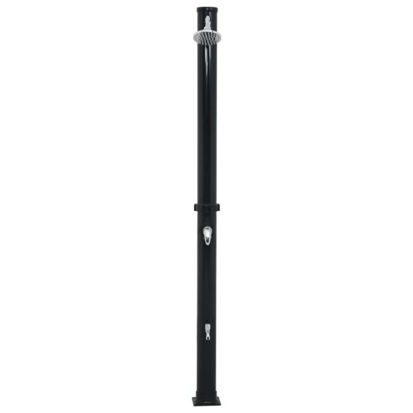 Solarni tuš crni 220 cm 20 L - Slika 4