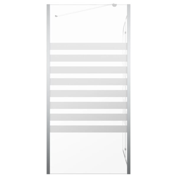 Tuš-kabina 120 x 68 x 130 cm od kaljenog stakla prugasta - Slika 5