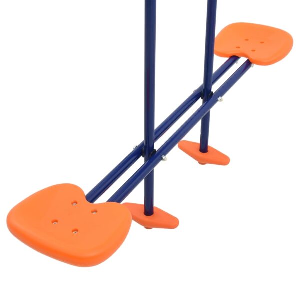 Set ljuljački s 3 sjedala čelični - Slika 6
