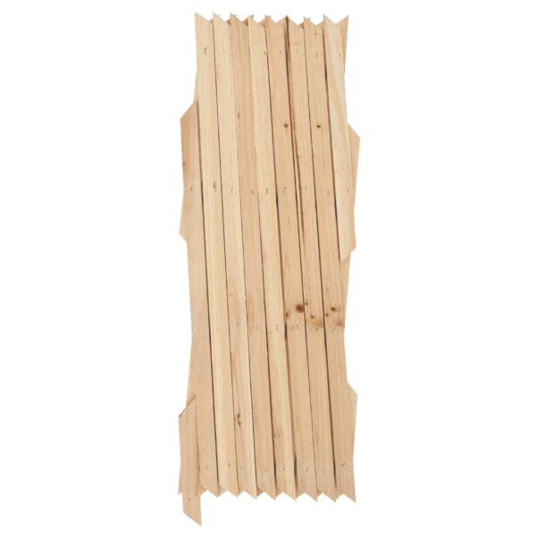 Rešetkaste ograde 5 kom od jelovine 180 x 30 cm - Slika 4