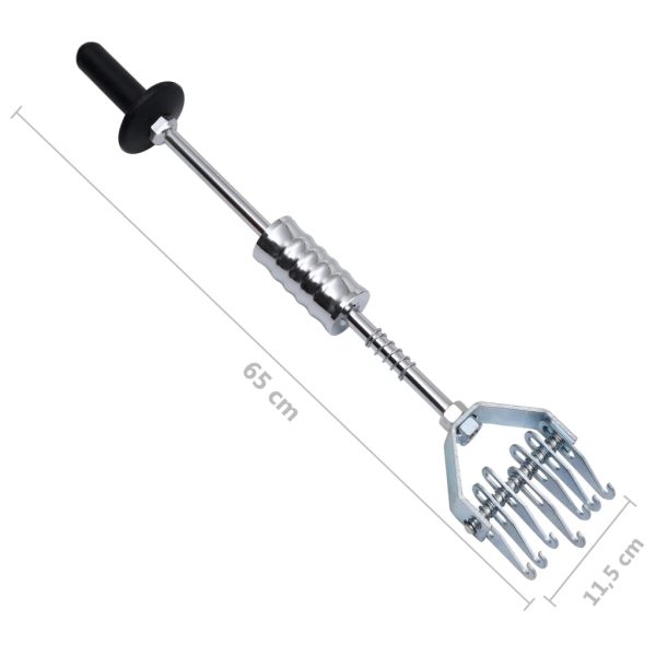 Klizni čekić s više kandži 65 cm od ugljičnog čelika - Slika 8