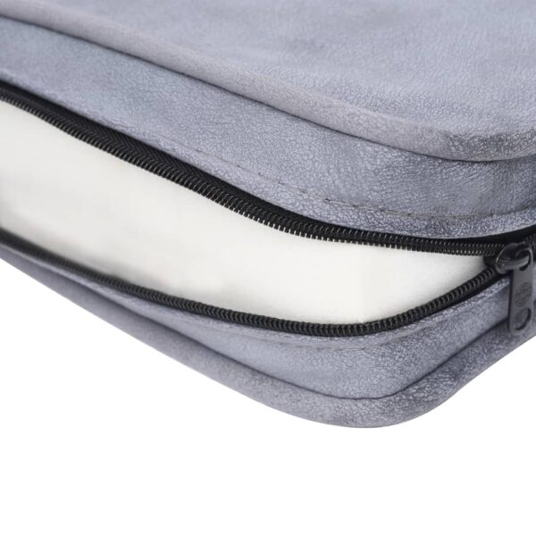 Sofa za pse siva 57 x 34 x 36 cm plišana - Slika 9