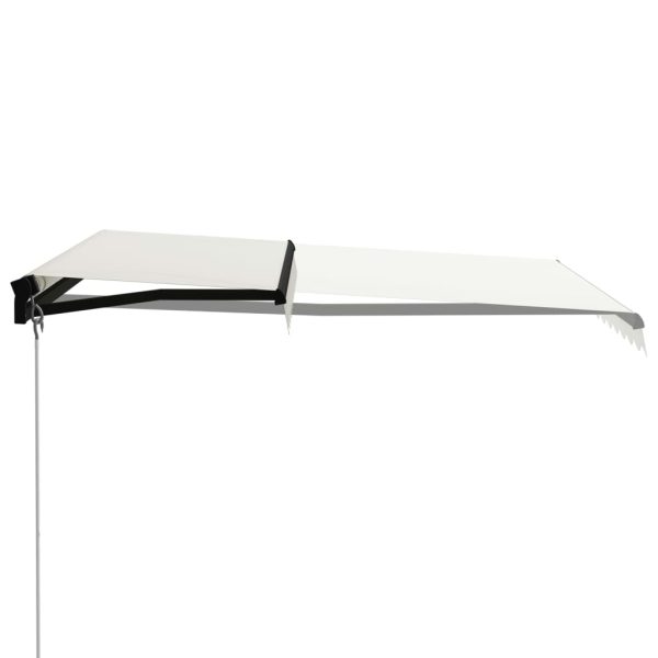 Tenda na ručno uvlačenje 300 x 250 cm krem - Slika 2