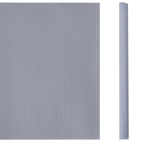 Vrtni zaslon za privatnost PVC 35 x 0,19 m mat svjetlosivi - Slika 3