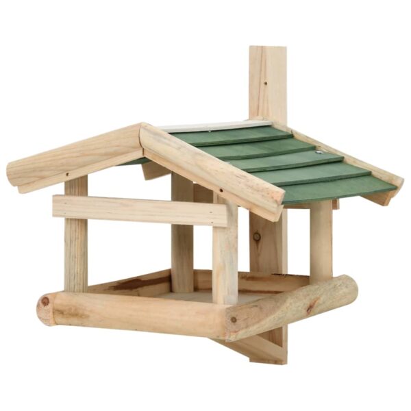 Hranilica za ptice od masivnog drva 35 x 29,5 x 21 cm - Slika 3