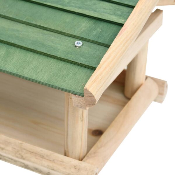Hranilica za ptice od masivnog drva 35 x 29,5 x 21 cm - Slika 5