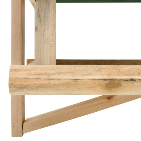 Hranilica za ptice od masivnog drva 35 x 29,5 x 21 cm - Slika 6