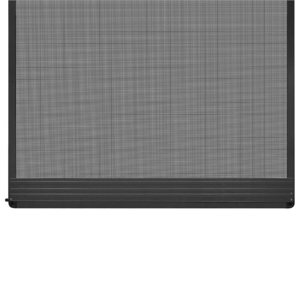 Krilni zaslon protiv insekata za vrata antracit 100 x 215 cm - Slika 3