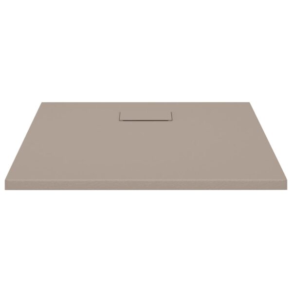 Kada za tuš SMC smeđa 80 x 80 cm - Slika 3