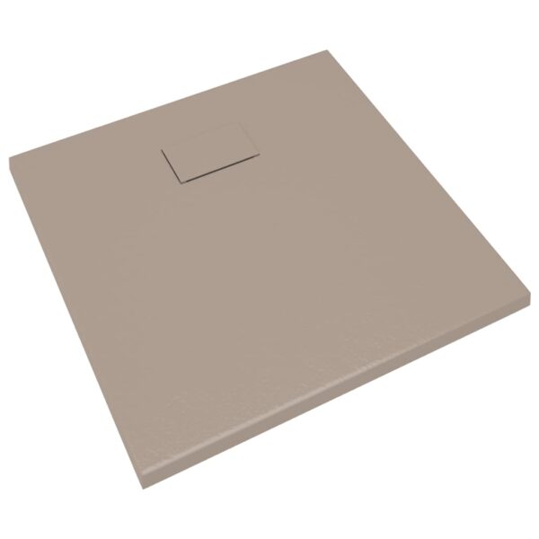 Kada za tuš SMC smeđa 80 x 80 cm - Slika 5