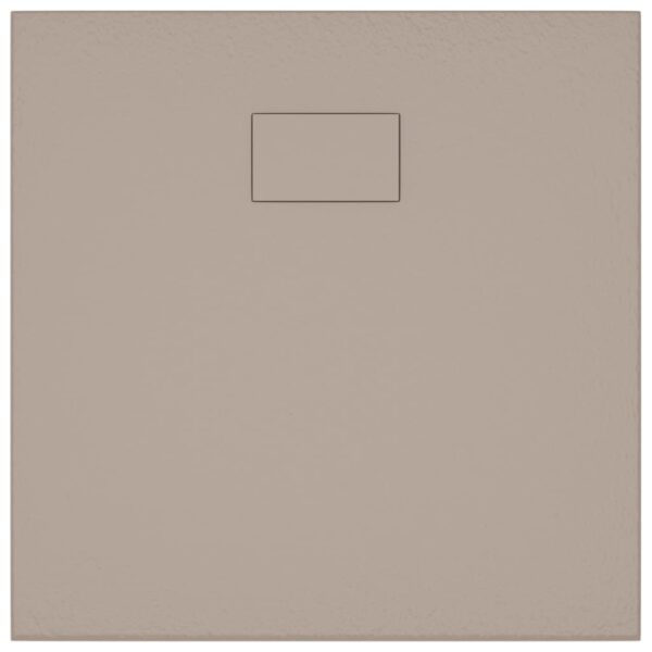 Kada za tuš SMC smeđa 80 x 80 cm - Slika 6