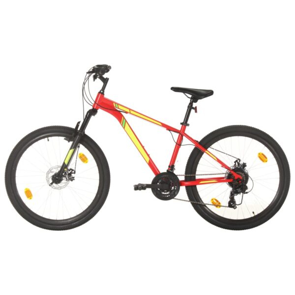 Brdski bicikl 21 brzina kotači od 27,5 " okvir od 38 cm crveni