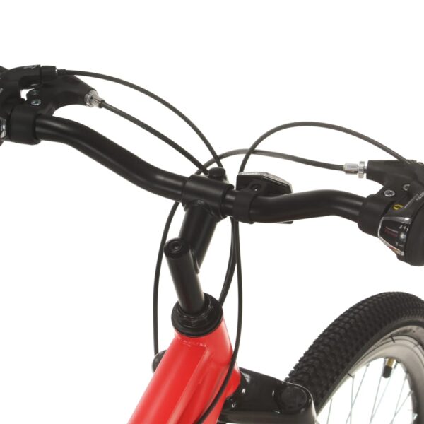 Brdski bicikl 21 brzina kotači od 27,5 " okvir od 38 cm crveni - Slika 7
