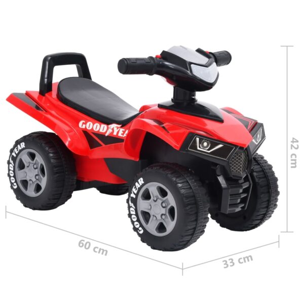 Dječji quad Good Year crveni - Slika 7