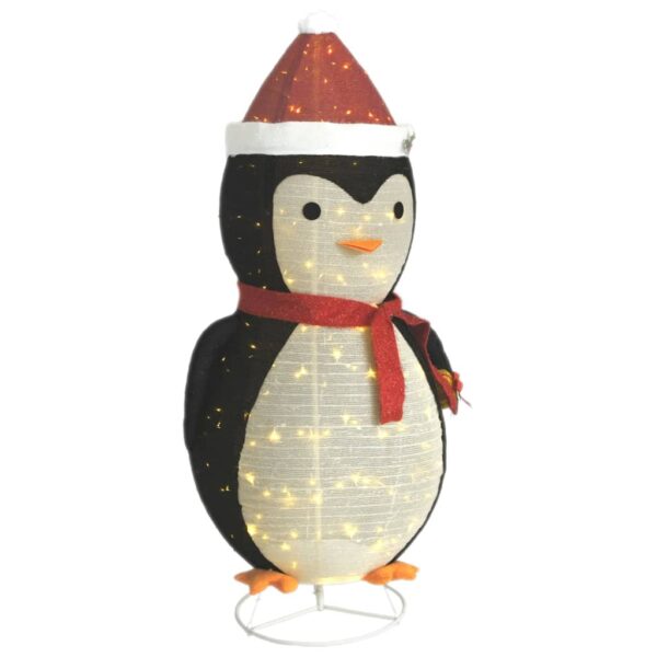 Ukrasna božićna figura pingvina LED luksuzna tkanina 180 cm - Slika 2