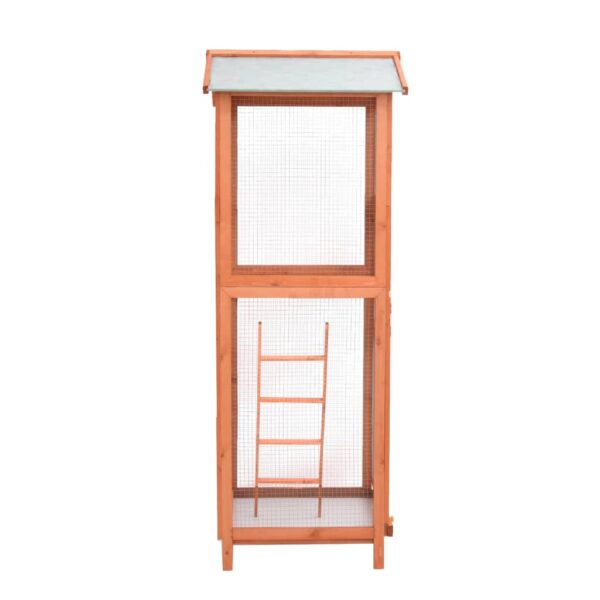 Kavez za ptice 68 x 62 x 166 cm od masivne jelovine - Slika 4