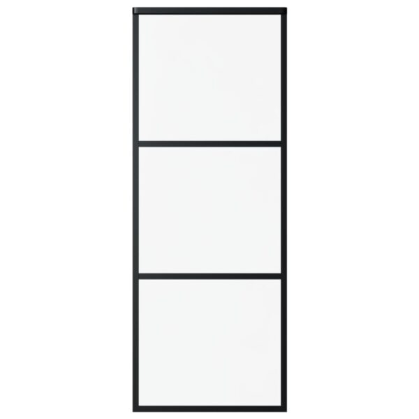Klizna vrata s priborom ESG staklo i aluminij 76 x 205 cm - Slika 4