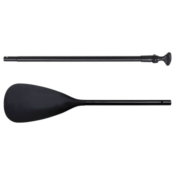 Set daske za veslanje stojeći na napuhavanje crni 300x76x10 cm - Slika 11