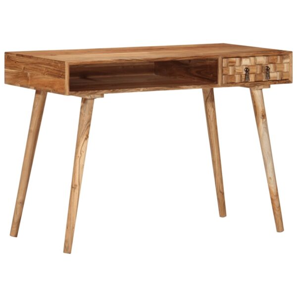 Pisaći stol 110 x 50x 76 cm od masivnog drva bagrema - Slika 10