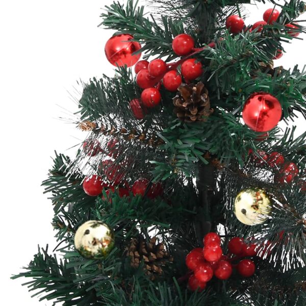Umjetna božićna drvca za staze 2 kom 76 cm PVC - Slika 6
