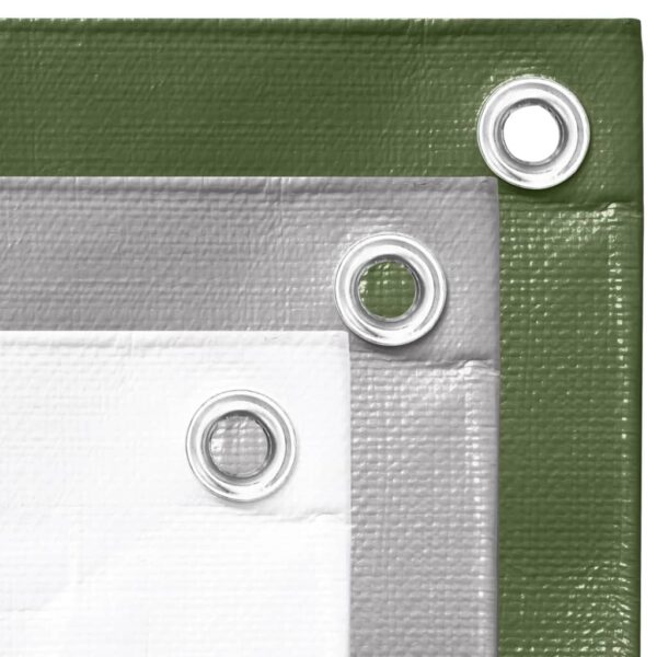 Cerada 260 g/m² 2 x 3 m bijela HDPE - Slika 5