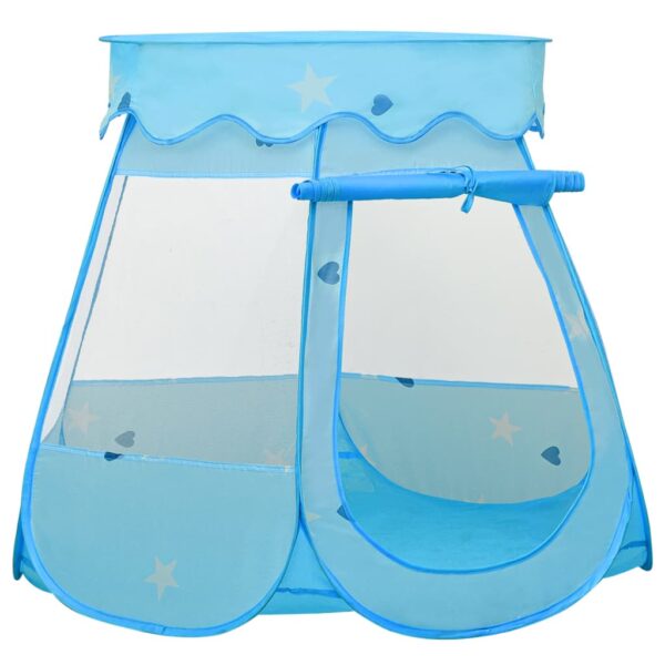 Dječji šator za igru s 250 loptica plavi 102 x 102 x 82 cm - Slika 2
