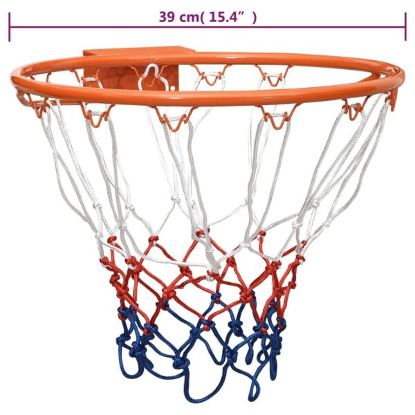 Košarkaški obruč narančasti 39 cm čelični - Slika 7