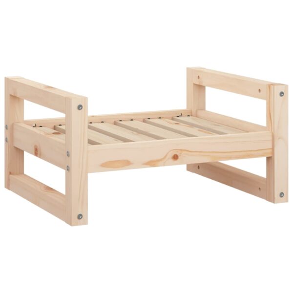 Krevet za pse 55,5 x 45,5 x 28 cm od masivne borovine - Slika 2