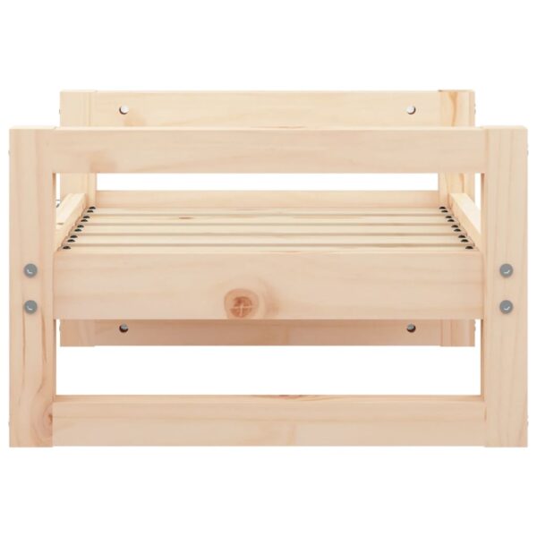 Krevet za pse 55,5 x 45,5 x 28 cm od masivne borovine - Slika 6