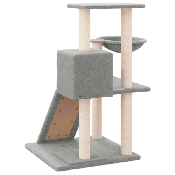 Penjalica za mačke sa stupovima za grebanje svjetlosiva 82 cm - Slika 5