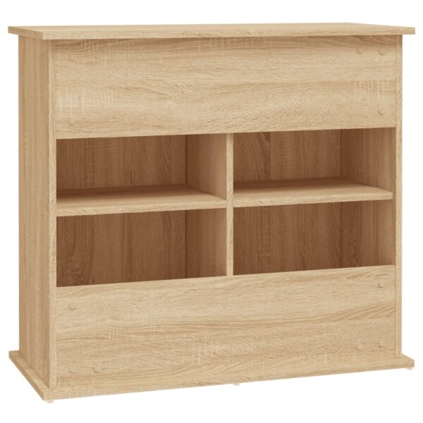Stalak za akvarij boja hrasta 81 x 36 x 73 cm konstruirano drvo - Slika 8